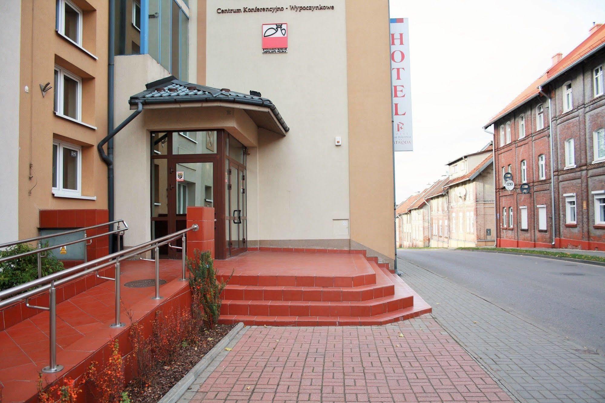 Hotel Dom Polonii Ostróda Exteriör bild