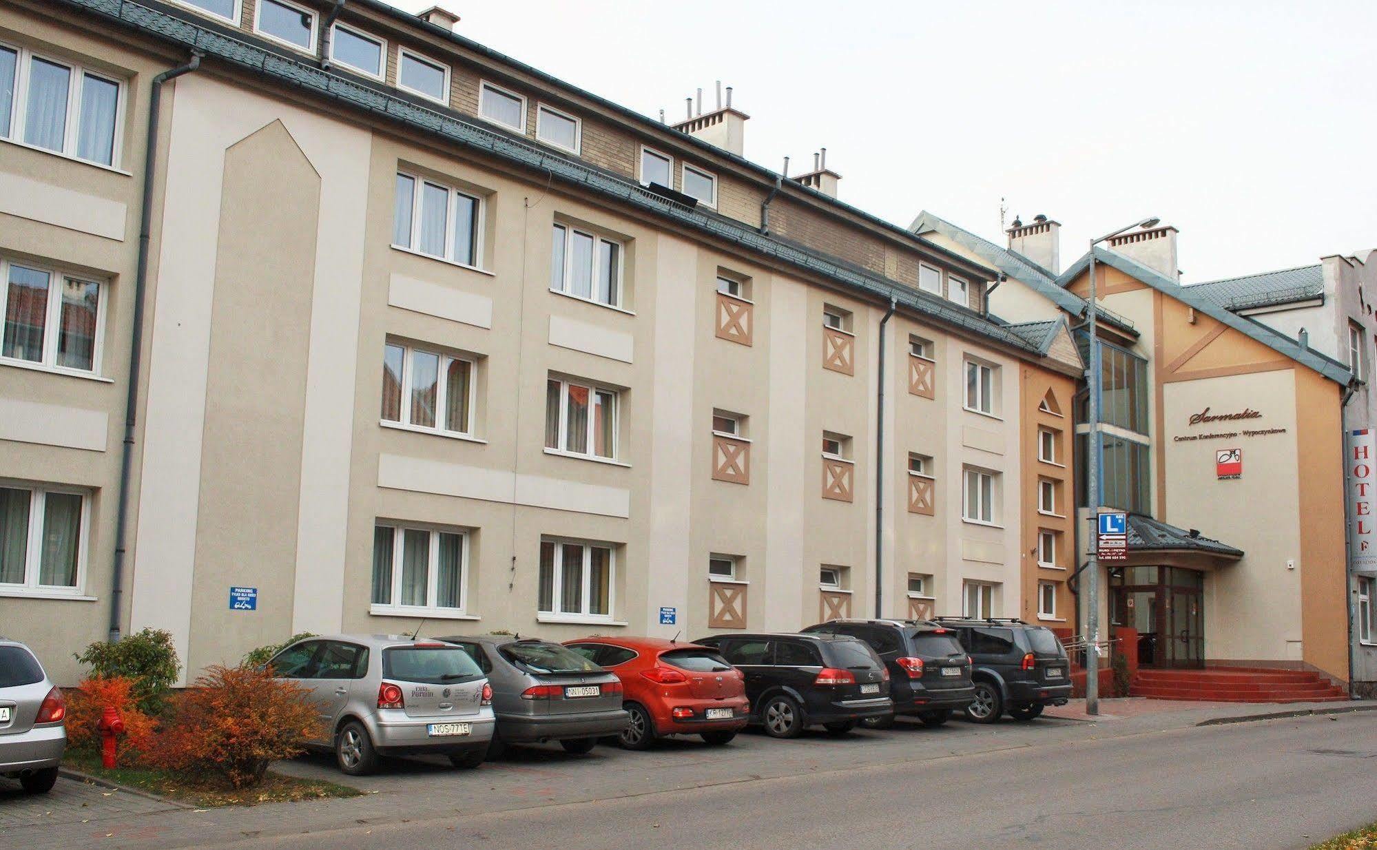 Hotel Dom Polonii Ostróda Exteriör bild